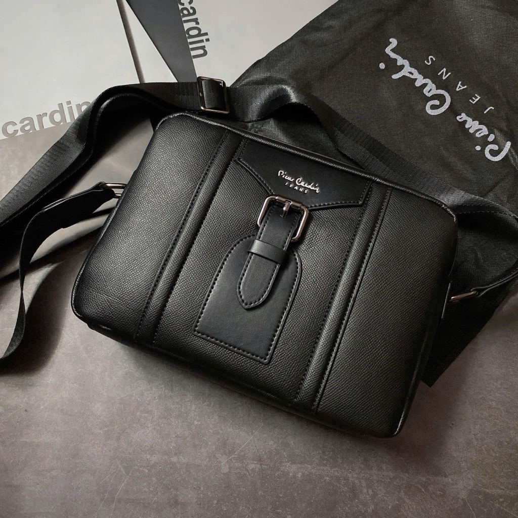Túi đeo chéo nam pierre cardin full túi