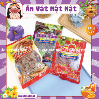  Kẹo Ô Mai Dâu Tây,Dâu Tằm Me Cay Đặc Sản Đà Lạt Ô Mai - Mứt Tết  gói 200g  