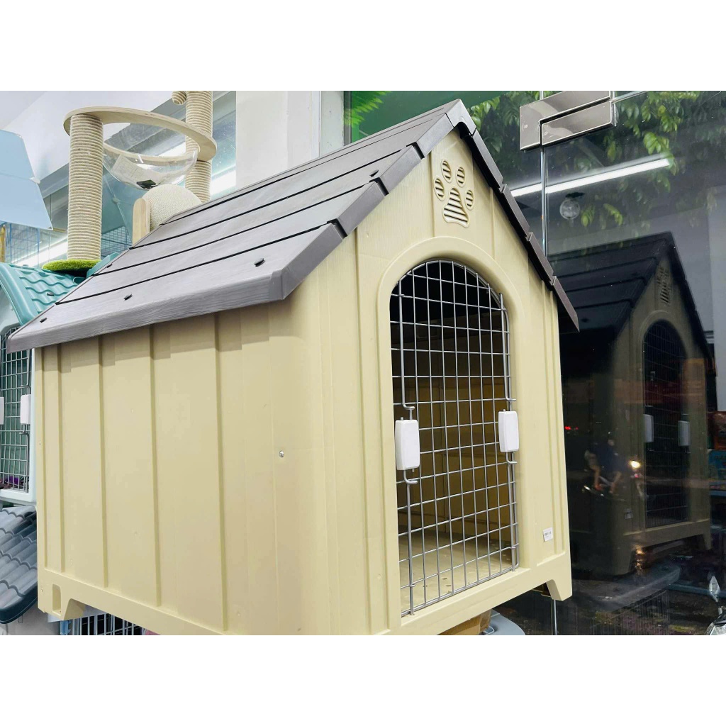 ( Hỏa tốc )Nhà nhựa dog house dành cho cún