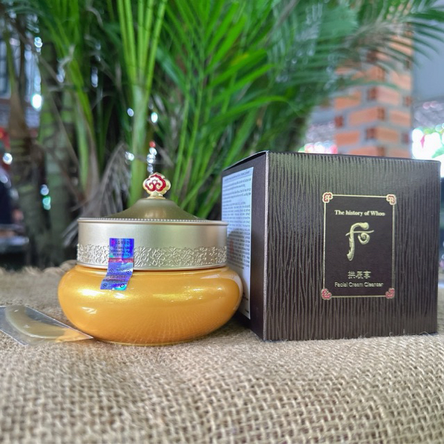 (Tem LG ViNa date 2O28 ) Kem tẩy trang Whoo vàng 210ml