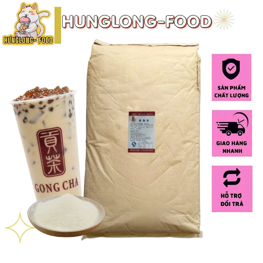 Bột Sữa Gong.cha (bao 25kg)  Giá Thành Hợp Lý tiết kiệm