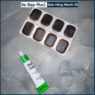 Hộp Keo Vá Nhanh Săm Xe Đạp + Miếng Dán Tiện Lợi Dùng Cho Xe Đạp - Xe Máy