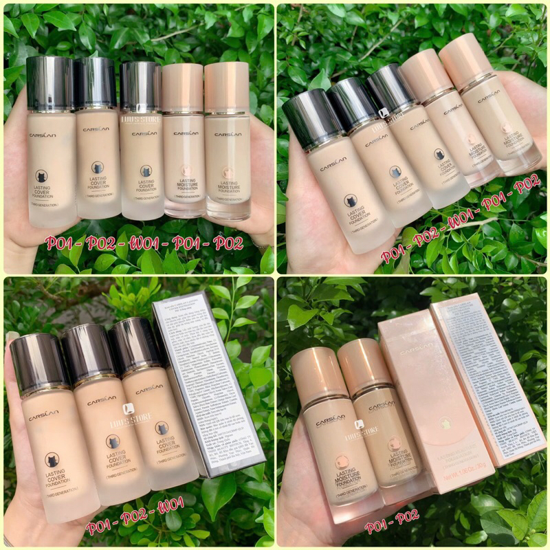Kem nền Carslan Lasting Foundation