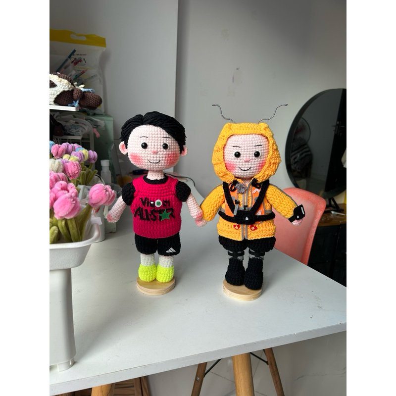 DOLL theo yêu cầu(kèm móc khoá)