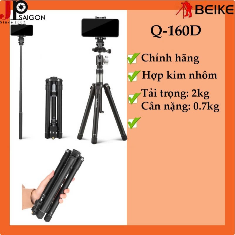 Chân máy ảnh Beike Q-160D