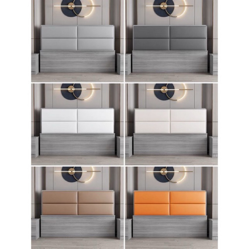 20 x80 Tấm đệm ốp trang trí đầu giường sang trọng dày 3.5cm