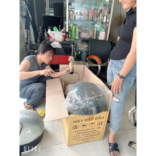máy hấp dầu treo lucky start giành cho tiệm tóc
