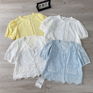 Áo ren đục lỗ ( giá đã sale)