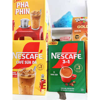  Hộp Cà Phê Nescafe 3in1 hộp  18 gói x17gr  