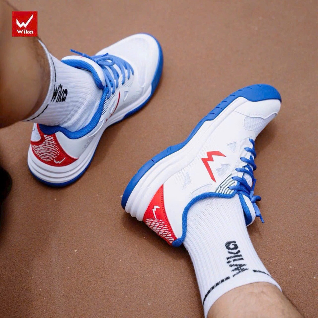 Giày Thể Thao Wika Negar Nam Nữ Chính Hãng - Giày Chơi Pickleball, Bóng Chuyền, Cầu Lông, Bóng Bàn,b
