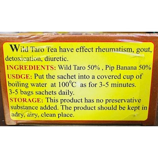 (CHÍNH HÃNG) TRÀ CỦ RÁY CHUỐI HỘT dùng cho người bị gout