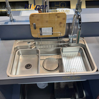  Chậu rửa bát 1 hố Kluger KF7848FS–S78 Plus CHÍNH HÃNG KLUGER 