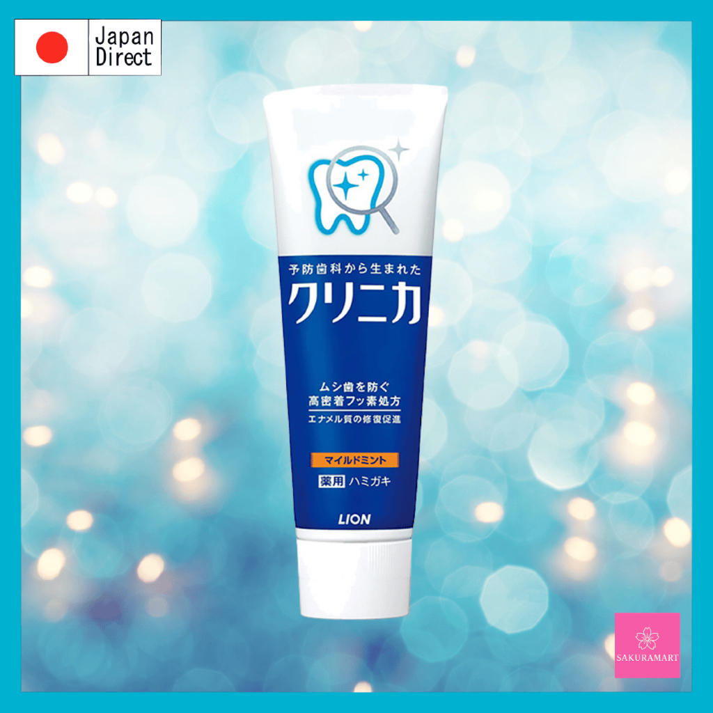 Clinica Toothpaste – Mild Mint – 130g – by Lion Japan