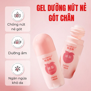 Lăn Gót Chân, Gel Dưỡng Nứt Nẻ Gót Chân Chai 60ML, Kem Dưỡng Dạng Lăn Mềm Da Hiệu Quả 1102