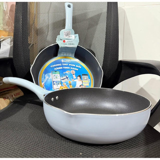 Chảo đáy từ 24cm cao cấp có miệng rót