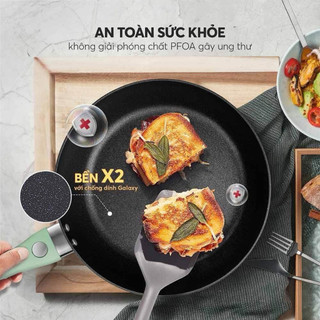 Chảo đáy từ 24cm cao cấp có miệng rót