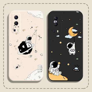 Ốp lưng Vivo Y52 5G / Y72 5G / IQOO Z3 in hình Nasa vũ trụ cạnh viền vuông có bảo vệ camera
