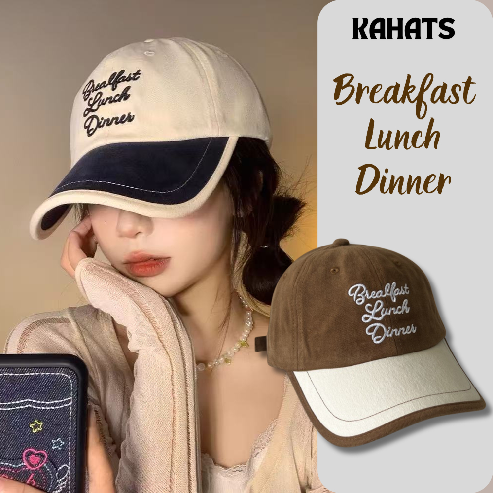 Nón Kết Phong Cách Streetwear Thêu Chữ Mũ lưỡi trai unisex KAHATS Đường Phố Cá Tính LT6 | BigBuy360 - bigbuy360.vn