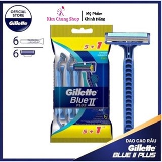   Mẫu mới  Dao Cạo Râu Gillette Supper  bịch 6 cây  