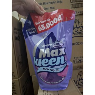 Nước giặt xả MaxKleen hương huyền diệu túi 3.8kg,Túi Nước Giặt Xả MaxKleen Thiên nhiên 3.8kg