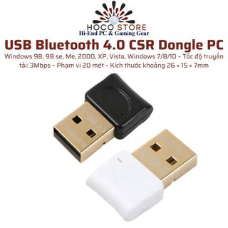 USB Bluetooth CSR 4.0 (Máy Tính) Dongle l Hoco Store PC
