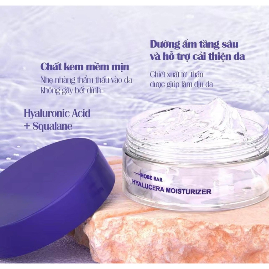 kem dưỡng ẩm hobe bar(mua 1 tặng 1 hộp kem cùng loại )
