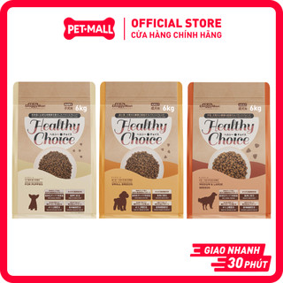 6KG - Thức ăn hạt cho chó DoggyMan Healthy Choice - Cho chó con & Chó trưởng thành Petmall