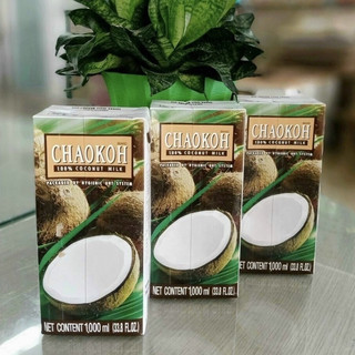  Nước Cốt Dừa CHAOKOH Đậm Đặc Thái Lan 1L 