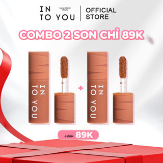 [NEW] Combo 2 Son Mini INTO YOU Son Bùn Lì Không Trôi Mịn Dễ Tán Trang Điểm Liptick 1gx2