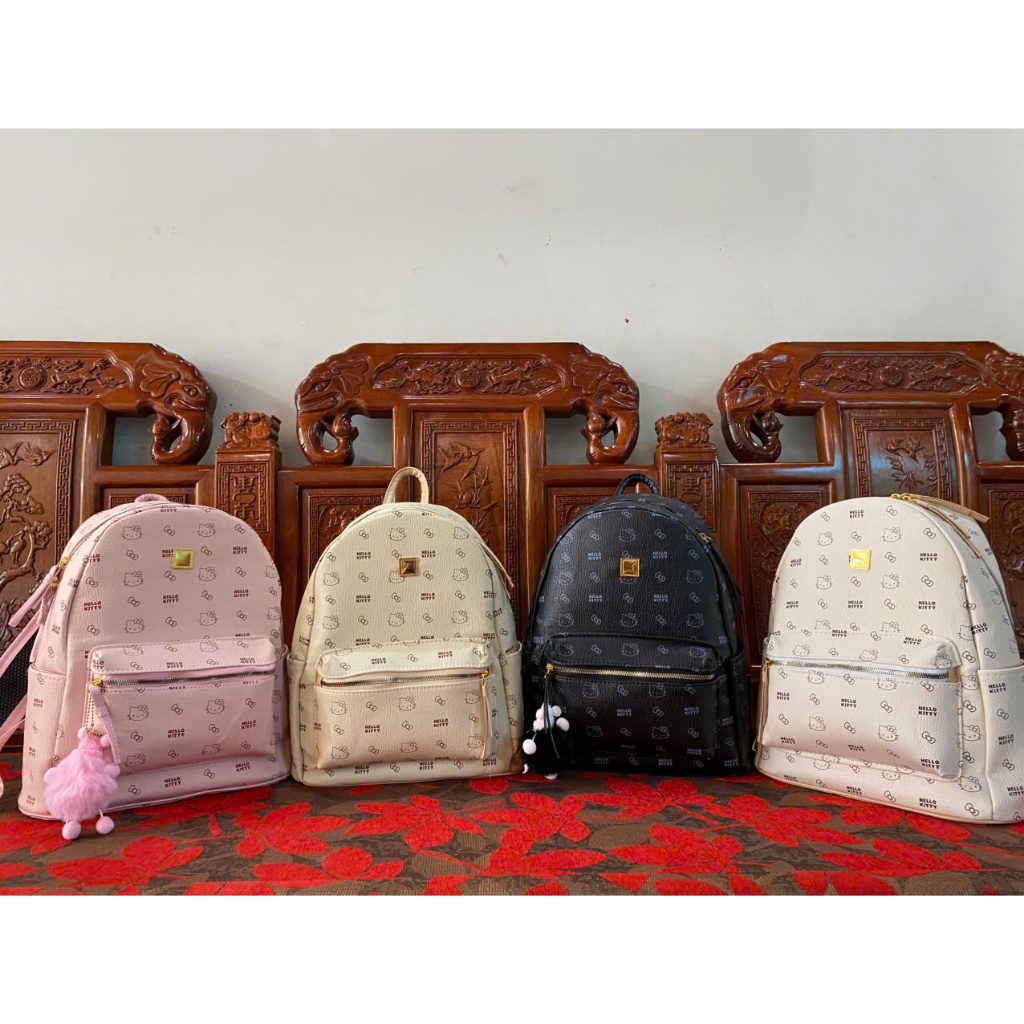 Balo nam nữ đi học, balo họa tiết helo kitty size 40 ful màu siêu xinh vừa A4🎁