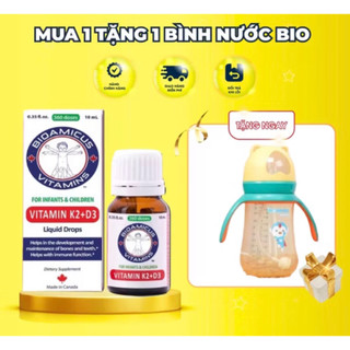 [Tặng quà]Vitamin K2D3,D3K2 Bioamicus 10ml