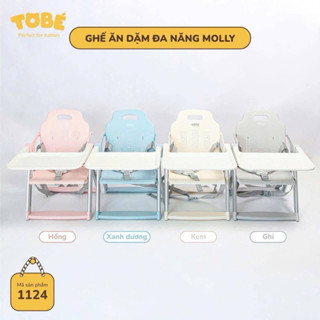  Ghế Ăn Dặm MOLLY TOBE Gấp Gọn Tiện Lợi Nhỏ Gọn An Toàn Cho Bé 