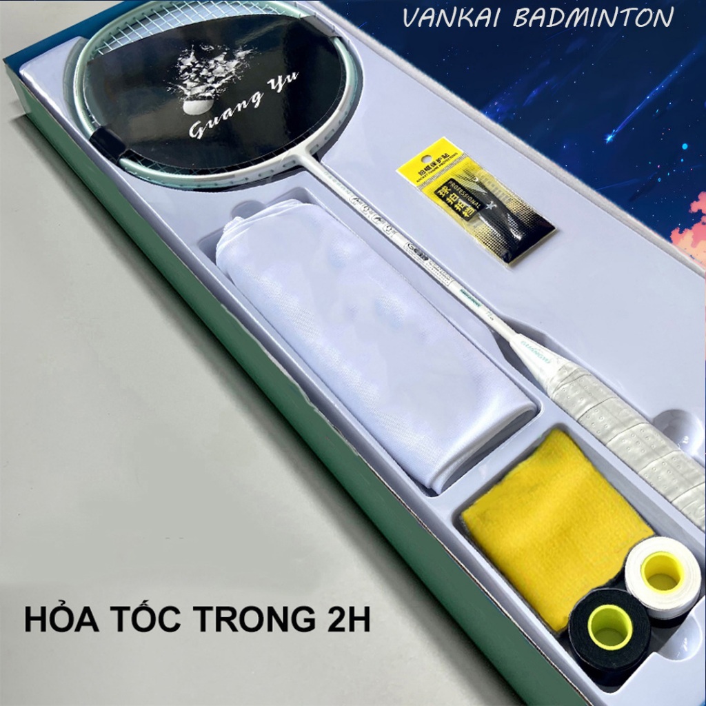 Vợt cầu lông Guangyu chính hãng công thủ toàn diện 72gram 6U/G5 siêu nhẹ giá tốt