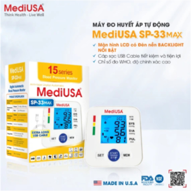 MÁY ĐO HUYẾT ÁP MediUSA SP-33MAX