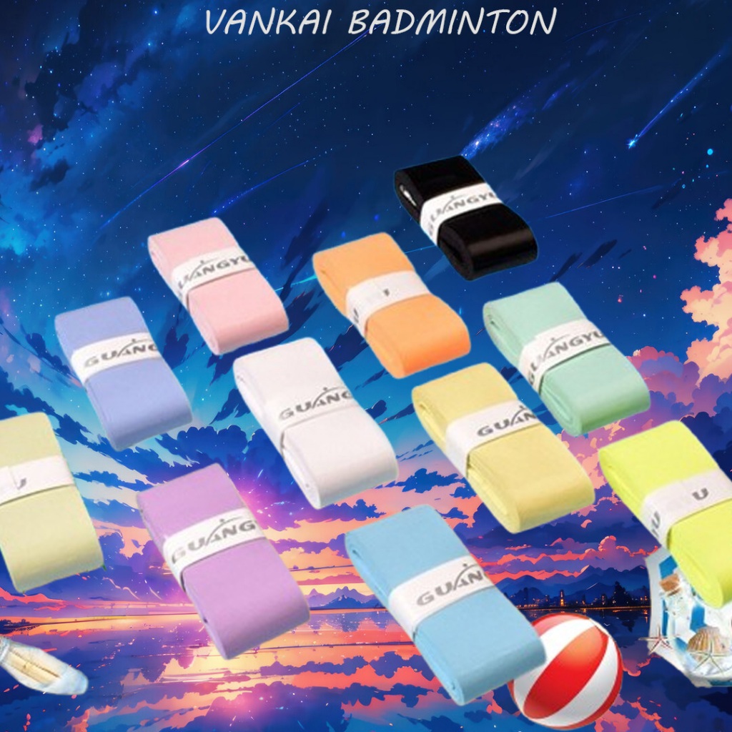 Quấn cán vợt Guangyu chính hãng có thể quấn cầu lông, tennis và cần câu mềm mại thấm hút mồ hôi tốt