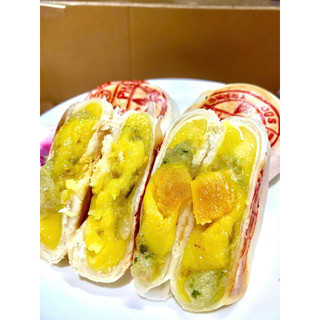  Bánh Pía Xưa Gói Giấy Hiệp Phát Nhân Mỡ Hành 350g cây 4cái 