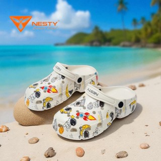 [NE01–NK01] Dép Sục Nam Nữ NESTY Họa Tiết Phi Hành Gia Chống Trơn