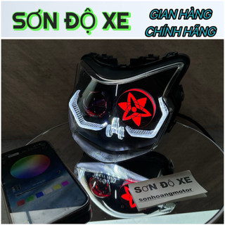 Pha Vision 2021-2026  Độ Bi 1.5 + Vòng Xoay Relegan ( Chính Hãng ) Mắt Quỷ Đổi Màu + 3D trắng Tặng ( Bảo Hành 24 Tháng )