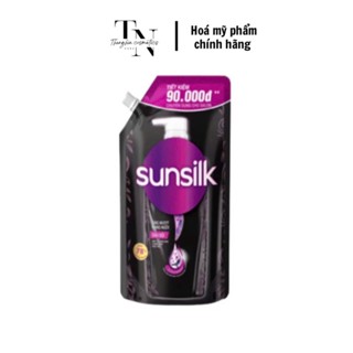  Dầu gội đầu Sunsilk dạng túi 1kg đen óng mượt rạng ngời 