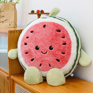  Gấu Bông Quả Dưa Hấu Vui Vẻ Sang Trọng Thú Nhồi Bông Trái Dưa Hấu Chạy Bộ Mềm Mịn Quà Tặng Cao Cấp 