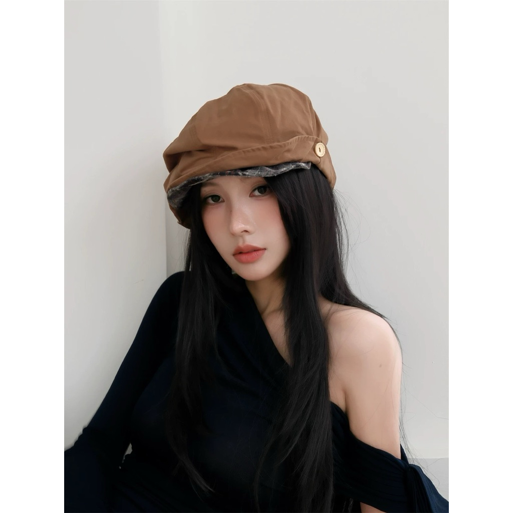 MŨ HOẠ SĨ NÂU HÀNG CAO CẤP