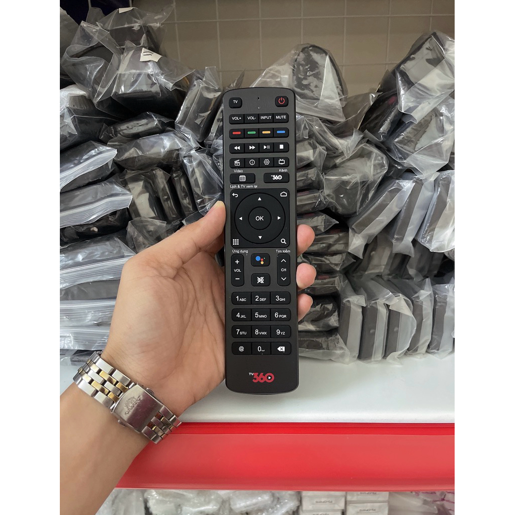Điều khiển đầu Viettel TV360 giọng nói(  Dùng tất cả đầu Viettel TV 360 có chức năng giọng nói