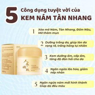 [CHÍNH HÃNG] kem sâm  dưỡng trắng da mờ nám