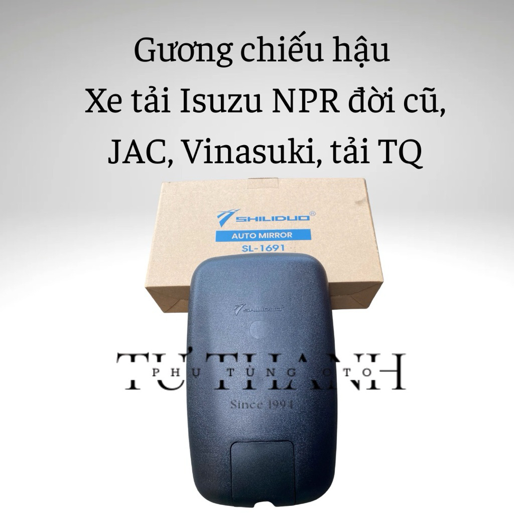 Gương chiếu hậu xe tải Isuzu NPR đời cũ, JAC, Vinasuki, tải Thaco TQ - Mã SL 1691