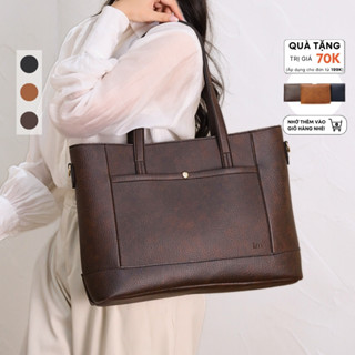 Túi xách công sở nữ (3 MÀU) tote da đựng laptop 15.6inch đi làm học bản to giáo viên LINDA Limi Bags