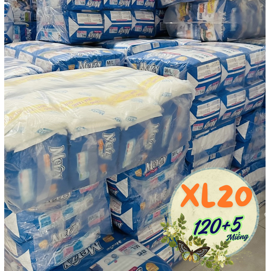 (Sỉ 80 miếng) Bỉm già Caryn M40 L40 XL40 và Merzy ML40 XL40 M40 ML20 XL20 #caryn #tã Caryn #bim già 