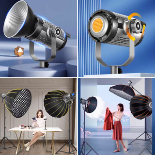  Đèn Studio 250W SL 250ii Bi vỏ nhôm tản nhiệt bền bỉ kèm chân 2m8 chuyên livestream quay video chụp studio 