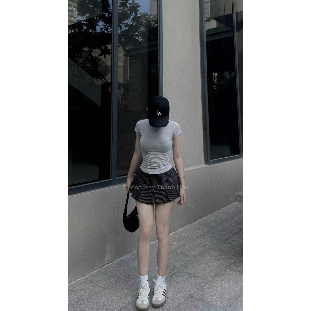 (Ảnh Thật) Chân Váy Kẻ Hack Dáng Loại 1 Form Xoè Có Quần Bảo Hộ Váy Ngắn Xếp Ly To Chất Tuypsy 2 Lớp | BigBuy360 - bigbuy360.vn