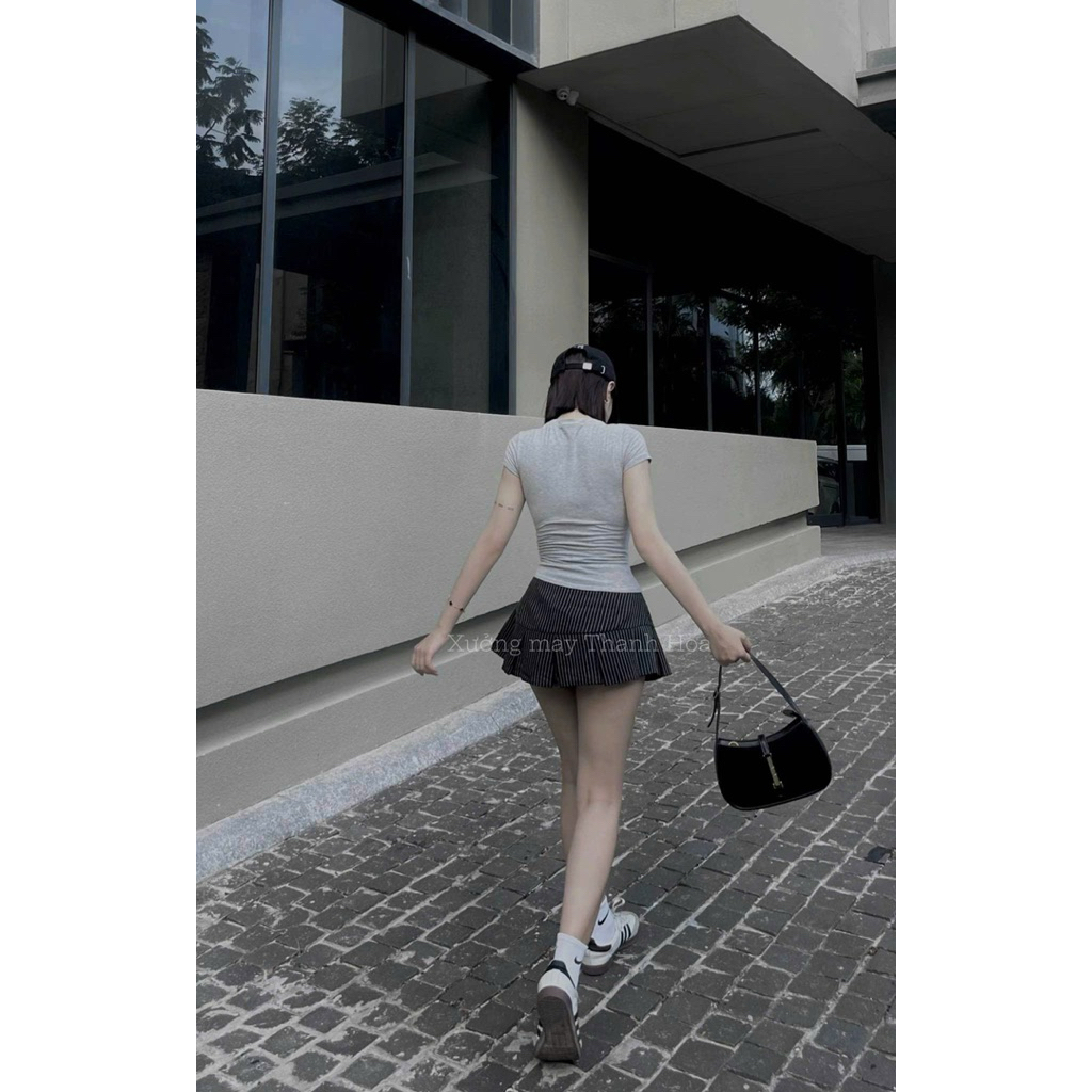 (Ảnh Thật) Chân Váy Kẻ Hack Dáng Loại 1 Form Xoè Có Quần Bảo Hộ Váy Ngắn Xếp Ly To Chất Tuypsy 2 Lớp | BigBuy360 - bigbuy360.vn