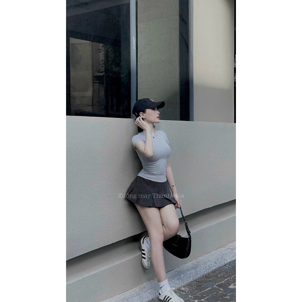 (Ảnh Thật) Chân Váy Kẻ Hack Dáng Loại 1 Form Xoè Có Quần Bảo Hộ Váy Ngắn Xếp Ly To Chất Tuypsy 2 Lớp | BigBuy360 - bigbuy360.vn